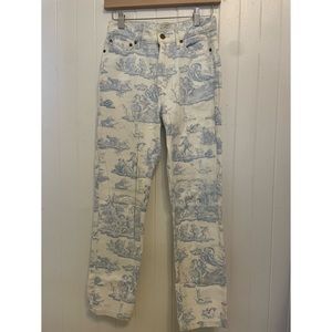 Pattern jeans